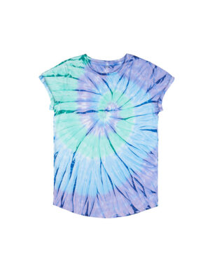 Tie Dye Blue Green